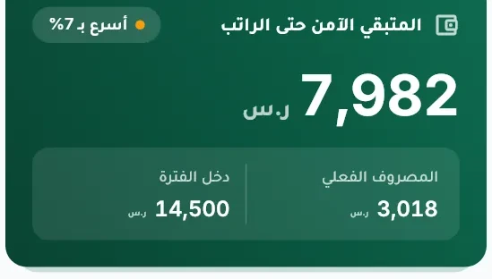 المتبقي الآمن